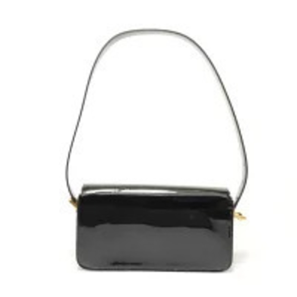 Christian Dior Miss enamel shoulder bag black